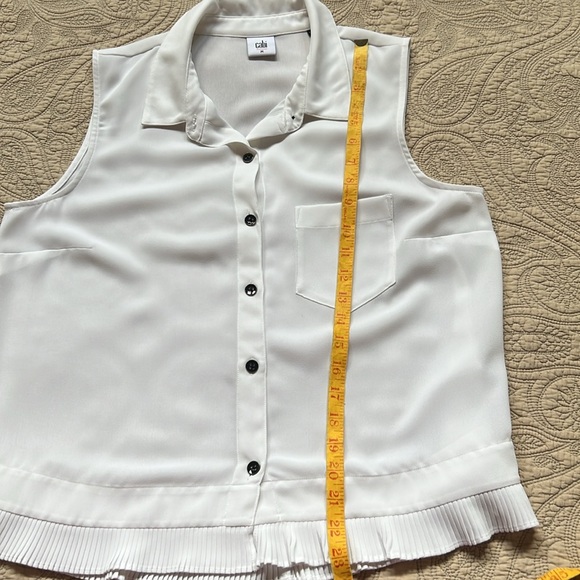 CAbi Pleat Blouse - Picture 6 of 8